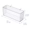 Medium Clear Pegboard Storage Bin by Simply Tidy&#x2122;